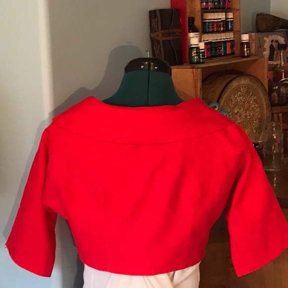 VINTAGE  JACKET  HAND SEWN  SZ. S - Picture 4 of 5